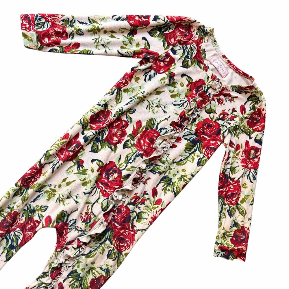 Sweethoney Floral Ruffle pajamas - Picture 2 of 5